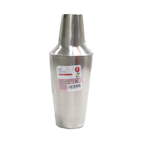 Coctelera de acero inoxidable, 0,5 litros, ACTUEL.