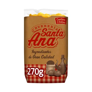 SANTA ANA Patatas fritas artesanas SANTA ANA bolsa de 2 uds x 135 g.