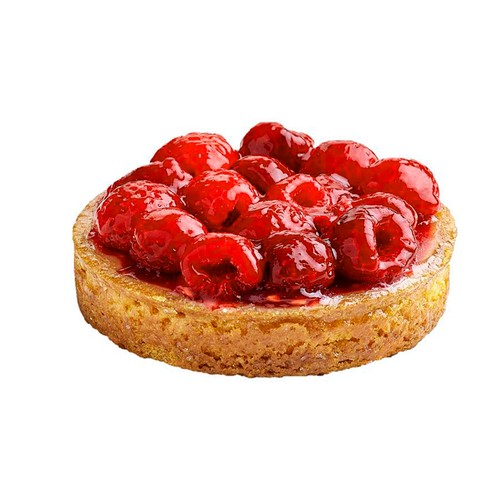 Tartaleta de frambuesas 120 g.