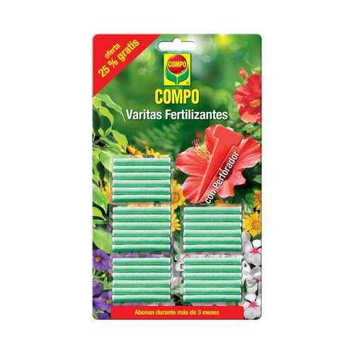 Varitas fertilizantes, 30 unidades COMPO.