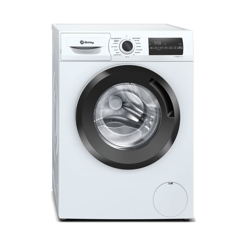 Lavadora BALAY 3TS976BE 8KG, Clasificación energética: C, 1200RPM, H: 84,8cm, A: 59,8cm, F: 55cm.