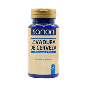 SANON Levadura de cerveza (complemento alimenticio) 200 comprimidos.
