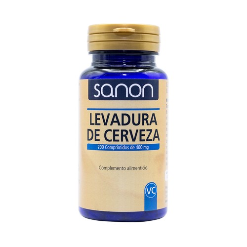 SANON Levadura de cerveza (complemento alimenticio) 200 comprimidos.