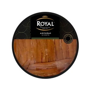 ROYAL Anchoas en aceite vegetal 135 g.