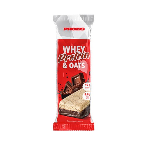 PROZIS Whey protein Barrita de proteínas con avena y chocolate 1 uds x 80 g.