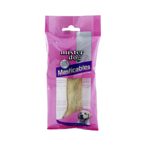 Imagen de MISTER DOG Hueso masticable de vacuno de 140 milímetros para perros MISTER DOG 1 ud. de 60 g.