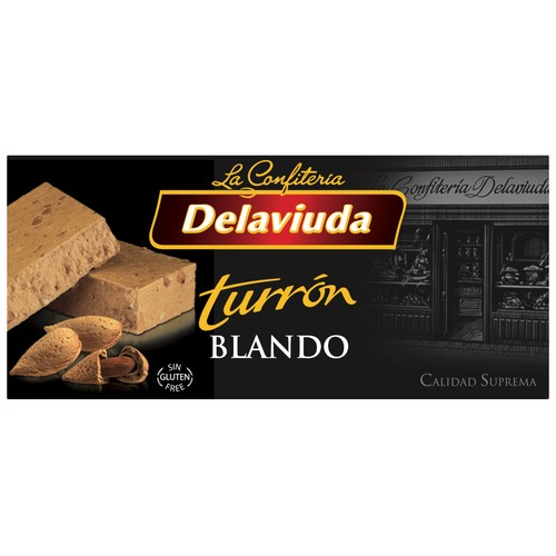 DELAVIUDA Turrón blando 250 g.
