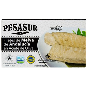 Filetes de melva 120 g.