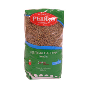 Imagen de PEDRO Lenteja Pardina PEDRO paquete de 1 kg.
