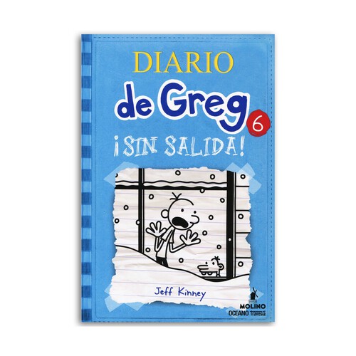 Diario de Greg 6: Atrapados en la nieve, JEFF KINNEY. Género: juvenil. Editorial Molino.