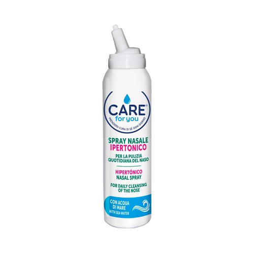CARE FOR YOU Spray nasal hipertónico, con agua de mar 125 ml.