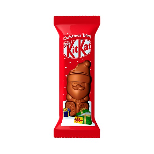 KIT KAT Barrita de chocolate con leche especial navidad 29 g.