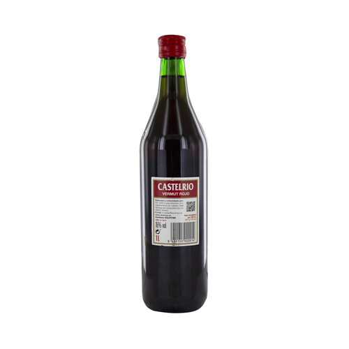 CASTELRÍO Vermouth rojo elaborado en España 1 l.