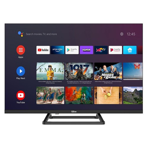 Televisión 81,28 cm (32") LED QILIVE Q32HA221B HD READY, SMART TV, WIFI, TDT T2, USB reproductor, 3HDMI, 60HZ.