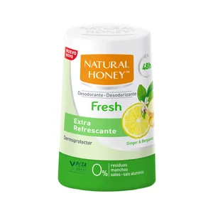 NATURAL HONEY Fresh Desodorante roll on unisex, aroma a gengibre y bergamota 50 ml.