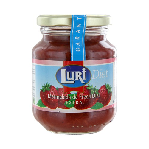 Mermelada de fresa sin azúcar DIET de LURI 280 gr,