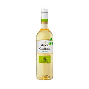 Imagen de MAYOR DE CASTILLA Vino blanco verdejo con D.O. Rueda botella 75 cl.