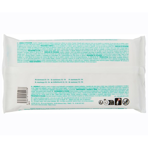 PRODUCTO ALCAMPO Toallitas desinfectantes multisuperficies 40 uds