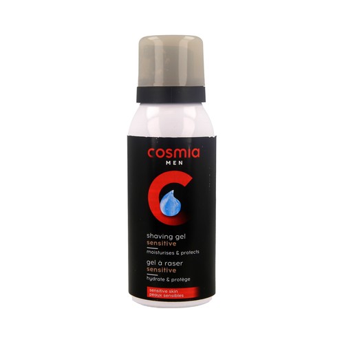COSMIA Gel de afeitar hidratante y protector para pieles sensibles COSMIA Sensitive 75 ml.