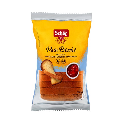 SCHÄR Pan Brioche Sin Gluten SCHAR 370 gr, Alcampo ¡Haz tu Compra