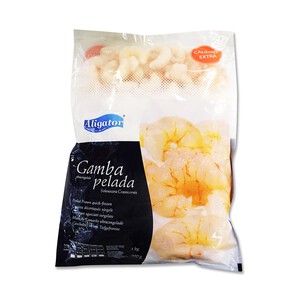 Imagen de ALIGATOR Gambas peladas 70/100 piezas ALIGATOR 700 g.