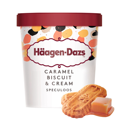 HÄAGEN-DAZS Tarrina helado de caramelo con trocitos de galletas caramelizadas 460 ml.