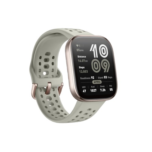 Smartwatch Amazfit Bip Stone, color gris 5 cm (1.97"), conexión bluetooth 5.2