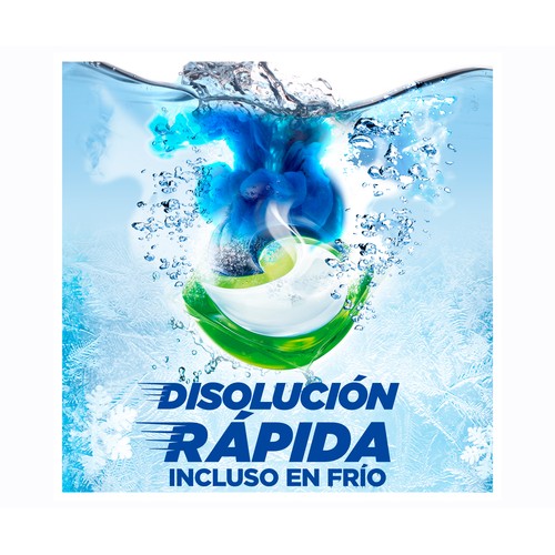 ARIEL Detergente en cápsulas original 22 DS