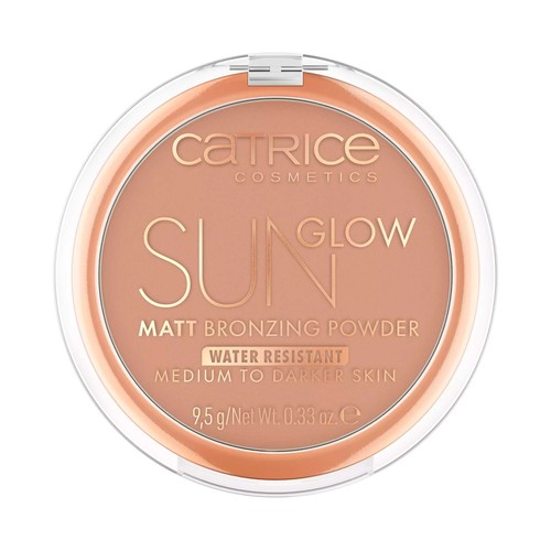 CATRICE Sun glow tono 035 Universal bronze Polvos bronceadores matificantes, de larga duración.