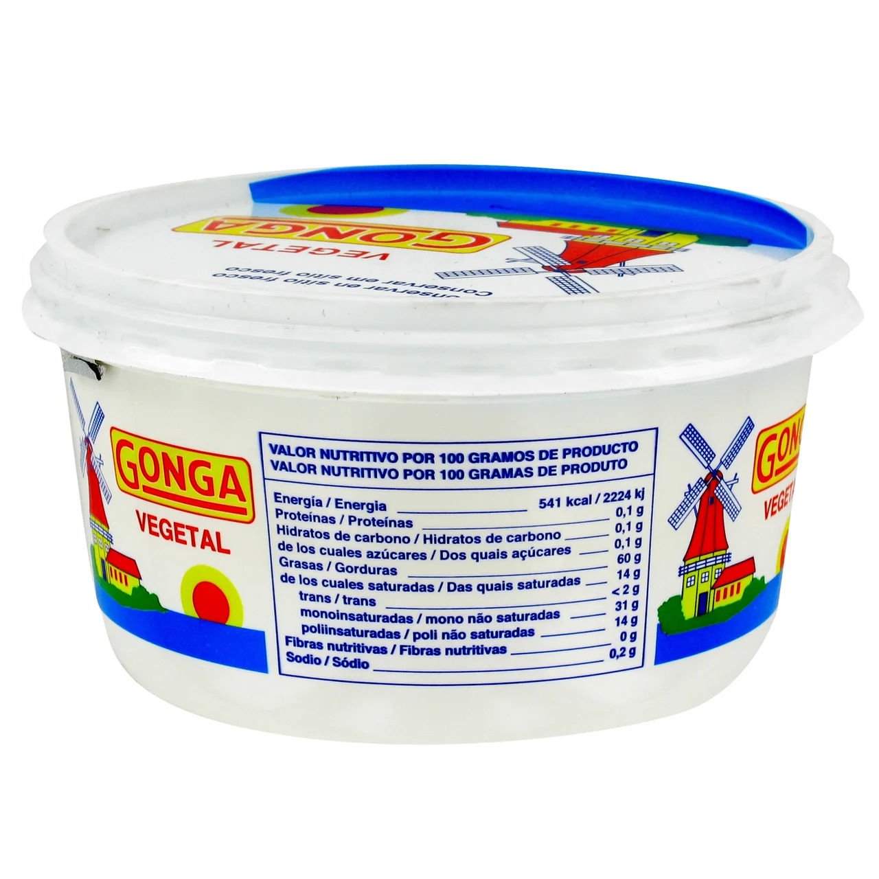 CONGA Tarrina de margarina vegetal CONGA 500 g.