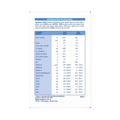 NATIVA 3 de Nestlé Leche (3) de crecimiento en polvo, a partir de los 12 meses 1.2 kg.