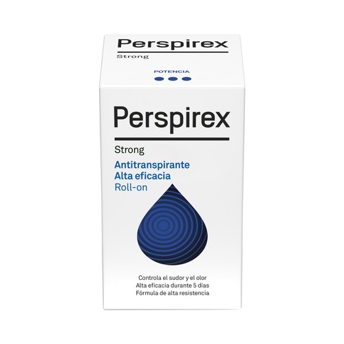PERSPIREX Strong Desodorante roll-on unisex, especial para personas con sudoración severa 20 ml.