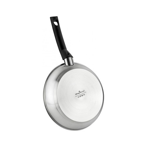 Sartén Pir Inox de 26 cm, de acero inoxidable especial para inducción, MAGEFESA