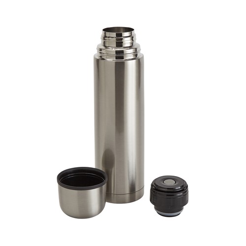 Termo de acero inoxidable con capacidad para 1 litro, ACTUEL.