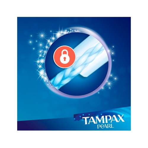 TAMPAX Tampones ligeros con aplicador TAMPAX Pearl 18 uds.