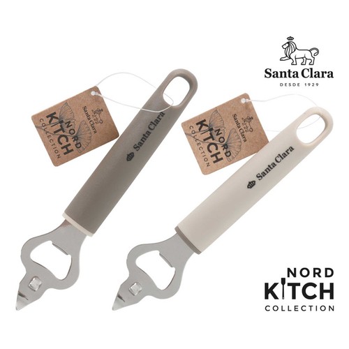 Abridor 19,5x4,3cm, modelo Nordkitch. SANTA CLARA