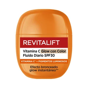 L´ORÉAL PARIS Revitalift Fluido facial con color, efecto bronceado y FPS 30 (alto) 40 ml.