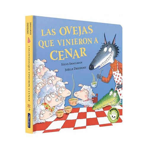 Las ovejas que vinieron a cenar ( de cartón). Steve Smallman. BEASCOA