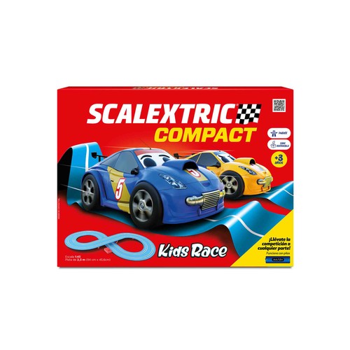 Circuito Scalextric Compact Kids Race +3 años.