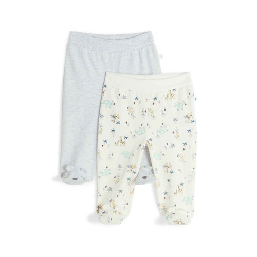 Lote de 2 pantalones para recien nacido IN EXTENSO, talla 68.