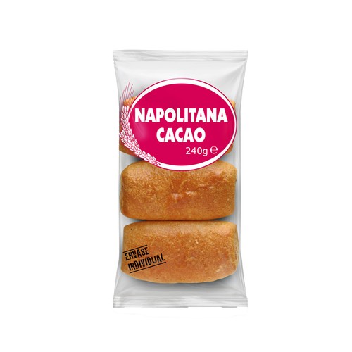 VICKY FOODS Napolitanas de cacao 6 uds x 240 g.