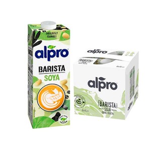 Imagen de ALPRO Bebida de soja edición barista caja 8X1L
