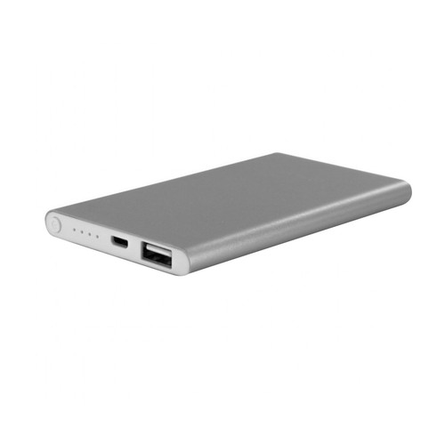 Batería portátil MUVIT Power Bank, 3000mAh, 2A, Micro-USB/USB.