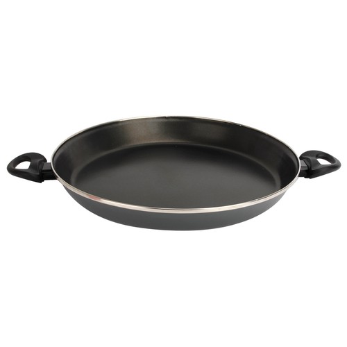 Paellera de acero esmaltado 30cm, apta para inducción, Gevi 6 ACTUEL.
