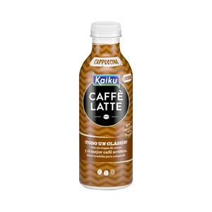 KAIKU Caffé late Bebida de café arábica, con un toque de cacao 650 ml.