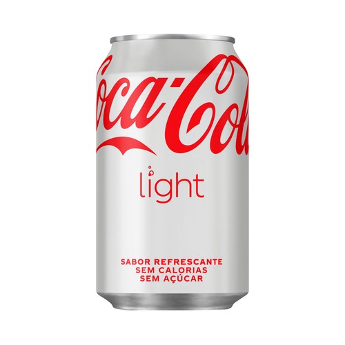 COCA COLA Light Refresco de cola lata 33 cl.