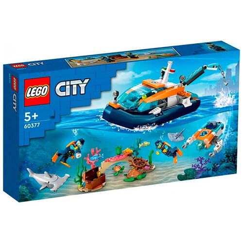 LEGO City - Barco de Exploración Submarina +5 años