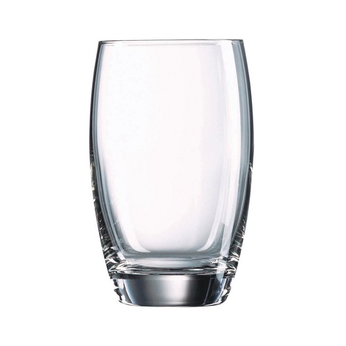 Vaso para agua Salto, con capacidad de 35 centilitros y fabricado en vidrio transparente PRODUCTO ALCAMPO.