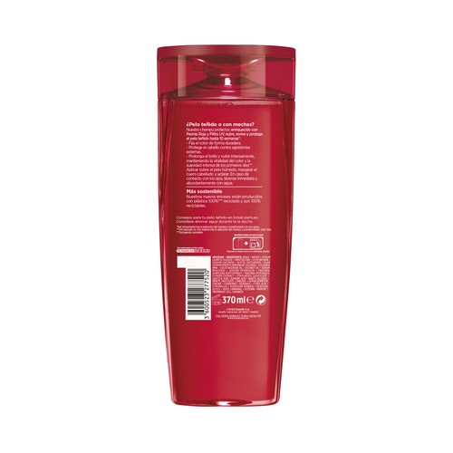 ELVIVE Champú protector para cabellos teñidos o con mechas ELVIVE Color vive 380 ml.