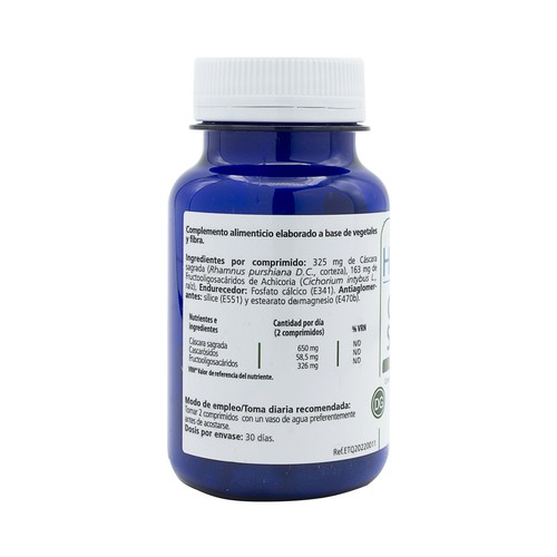 HEALTH 4 U Cáscara sagrada 60 comprimidos 500 mg.
